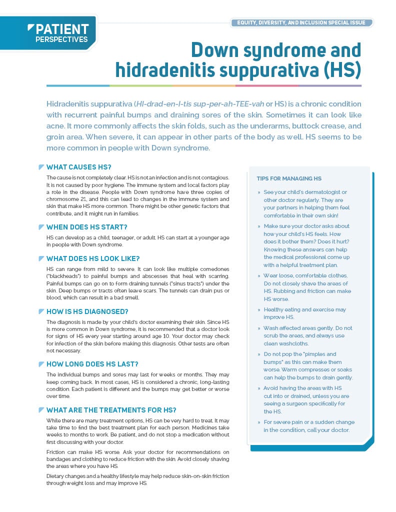 down syndrome and hidradenitis suppurativa10241024 1 1